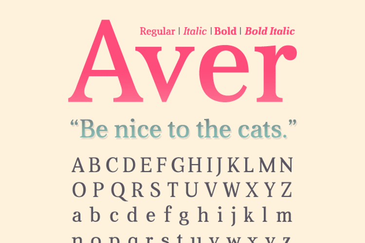 Aver Font