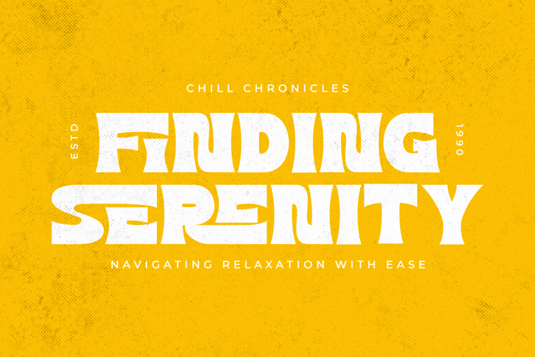 Preview of Tumble Mellost DEMO Font