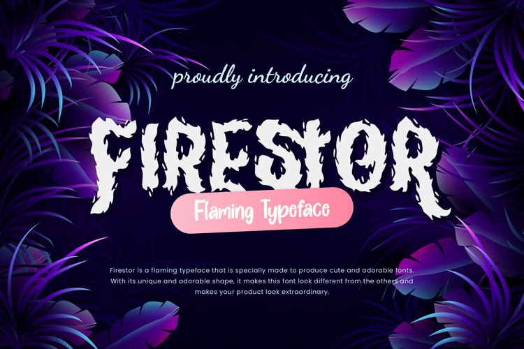 Firestor Font