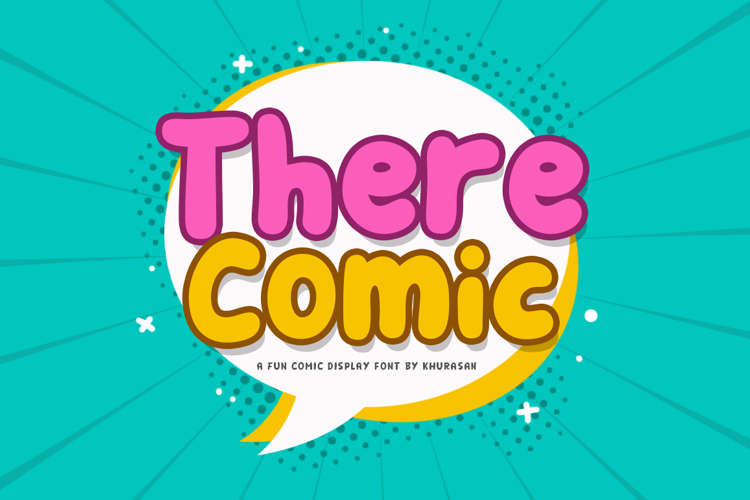 There Comic Font