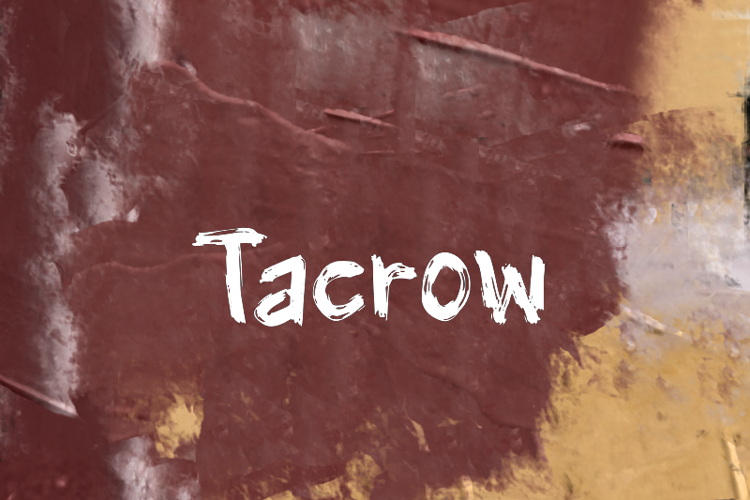 t Tacrow Font