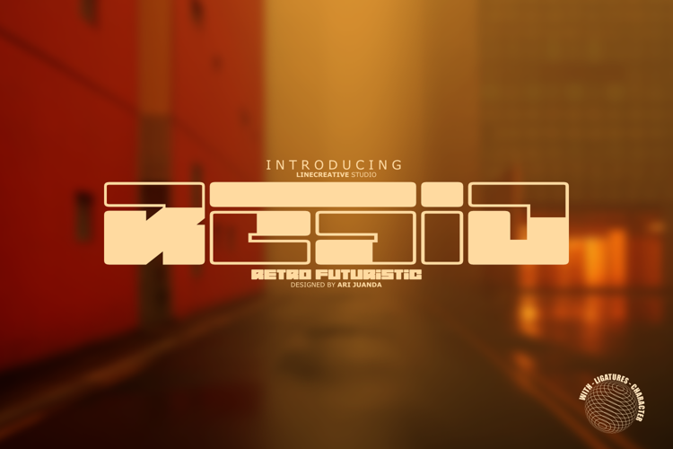 Preview of Resio Font