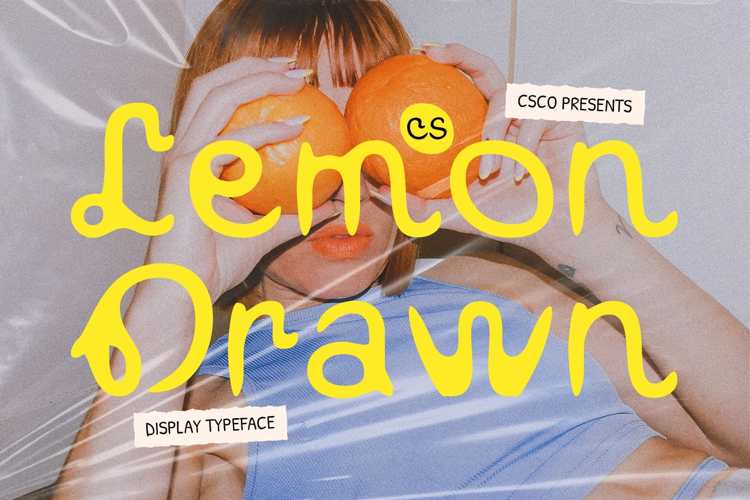 Preview of CS Lemon Drawn Font
