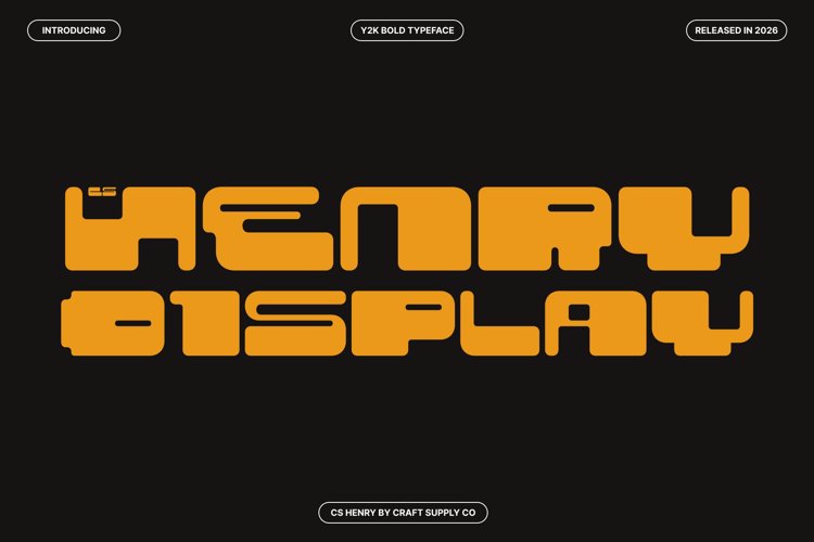 Preview of CS Henry Font