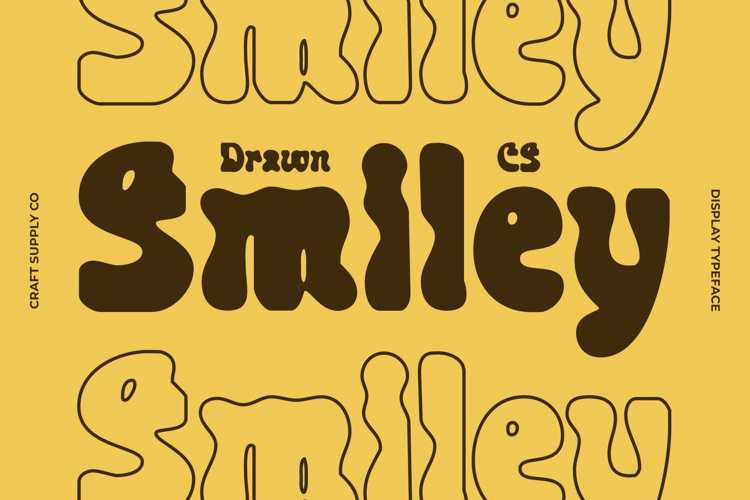 Preview of CS Smiley Drawn Font