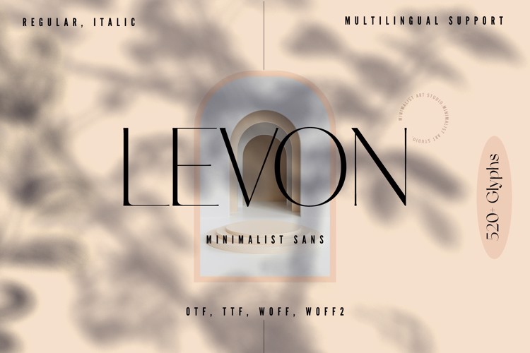 Preview of Levon Font
