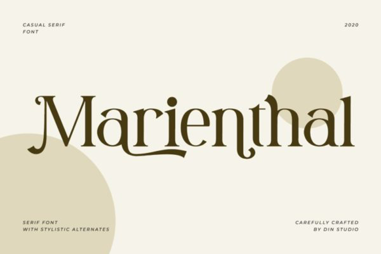 Marienthal Font