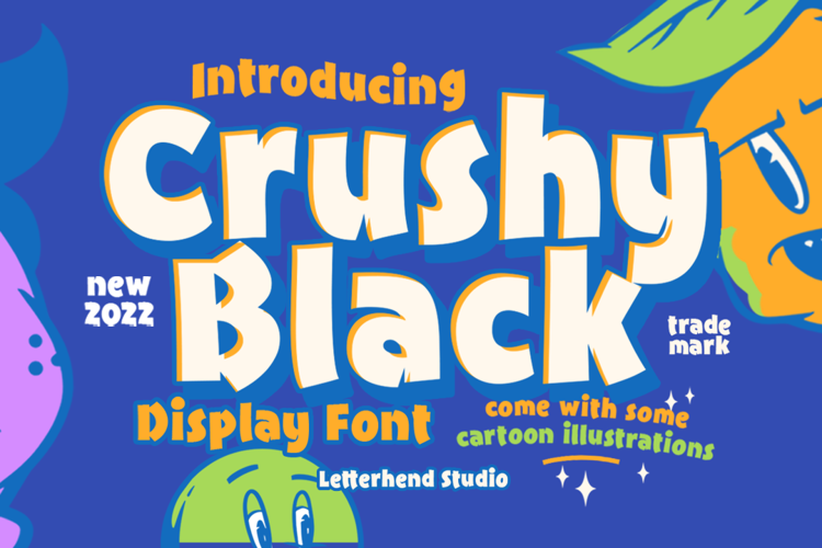 Crushy Black Font