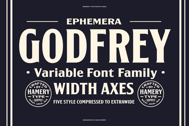 EFCO Godfrey Condensed Font