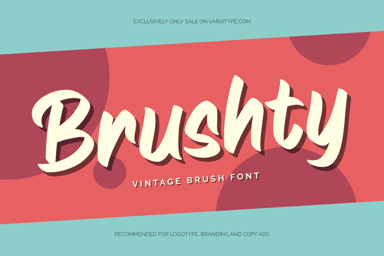 Brushty Font