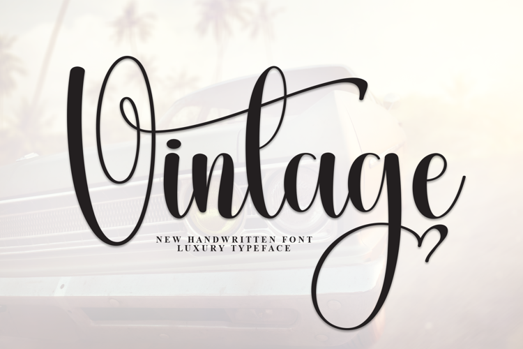 Preview of Vintage Font