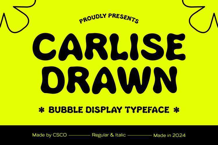 Carlise Drawn Font