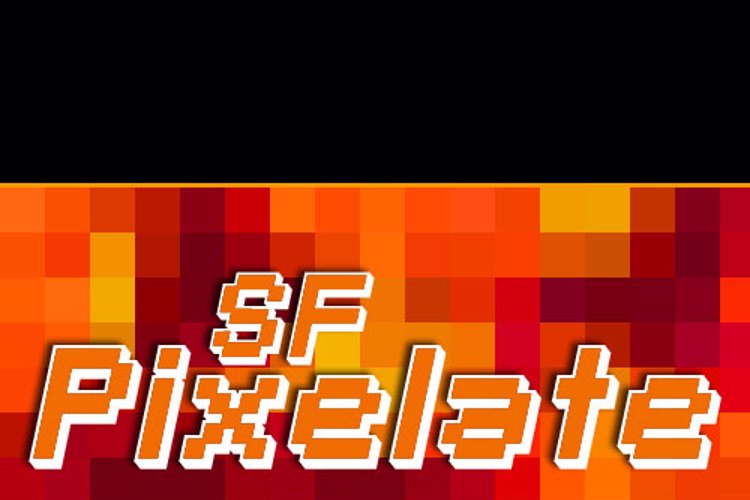 SF Pixelate Font