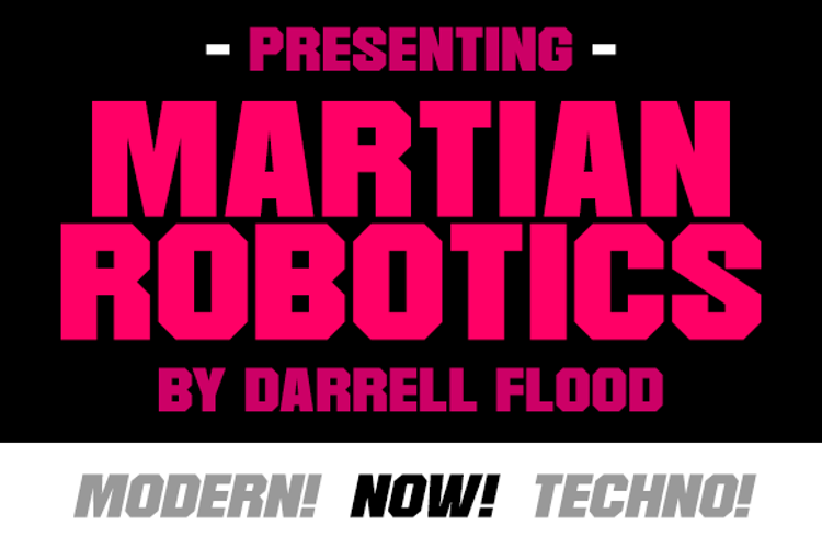 Martian Robotics Font