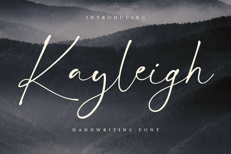 Kayleigh Hanwriting Font