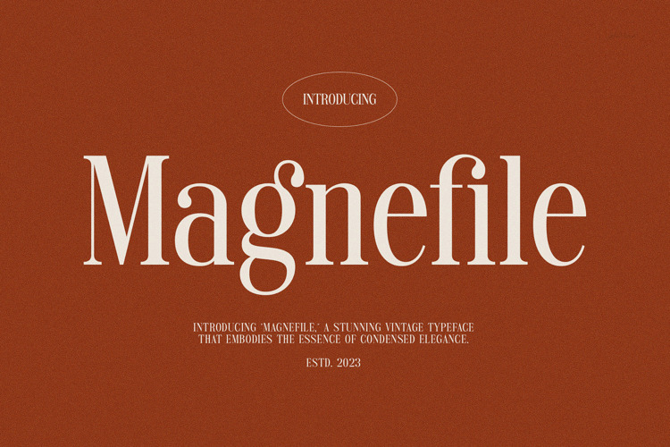 Magnefile Font