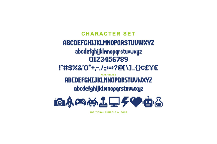 Preview of Player 2 Font