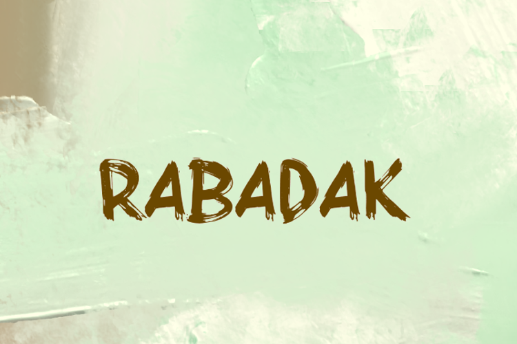 Rabadak Font