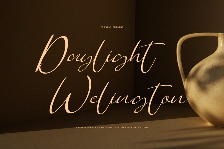 Preview of Daylight Welington Font
