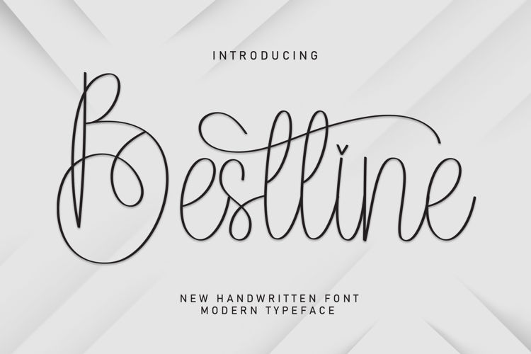 Preview of Bestline Font