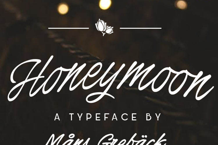 Honeymoon Font