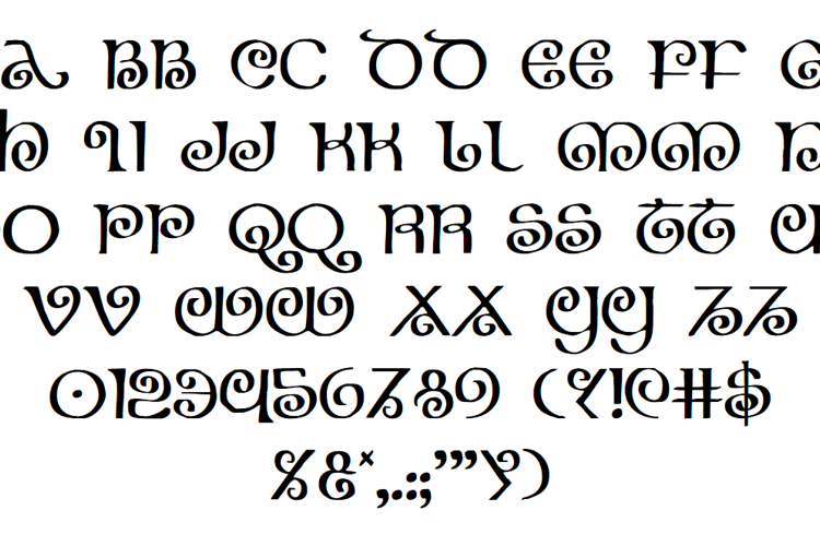 The Shire Font