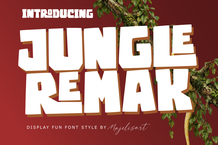Preview of Jungle Remak Font