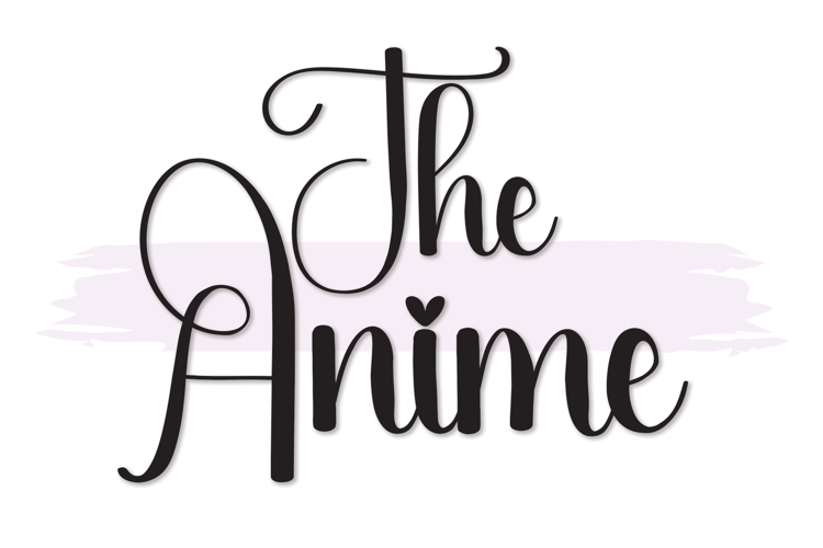 The Anime Font