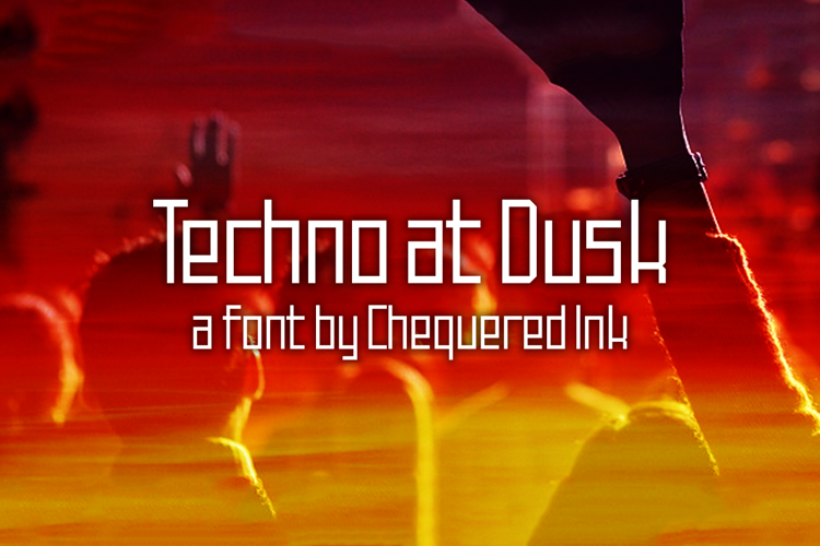 Techno at Dusk Font