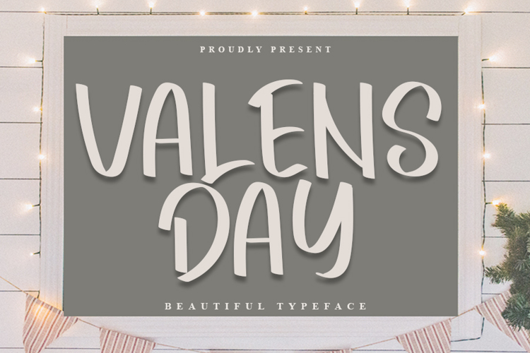 VALENTS DAY Font