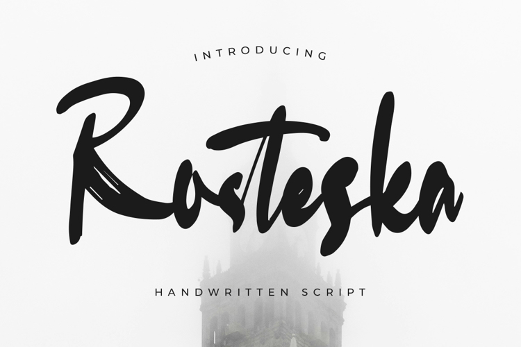 Preview of Rosteska Font