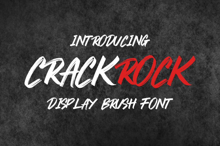 CRACKROCK Font