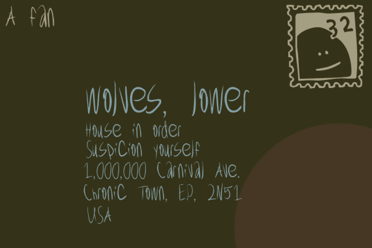 Wolves, Lower Font