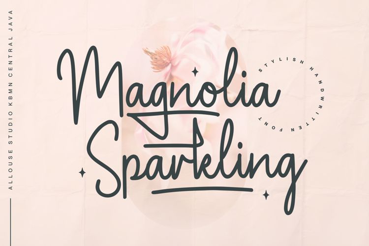 Magnolia Sparkling Font