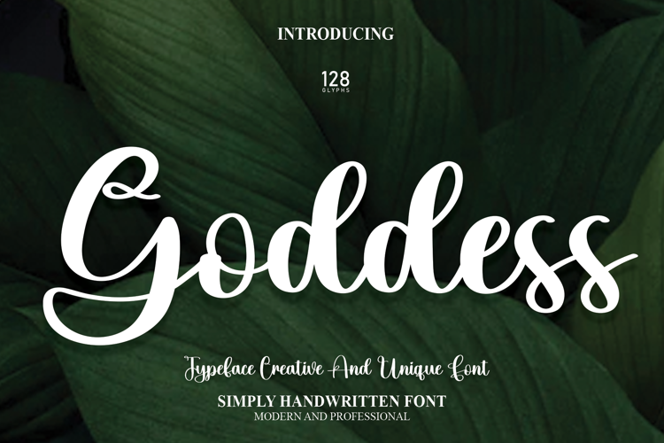 Goddess Font