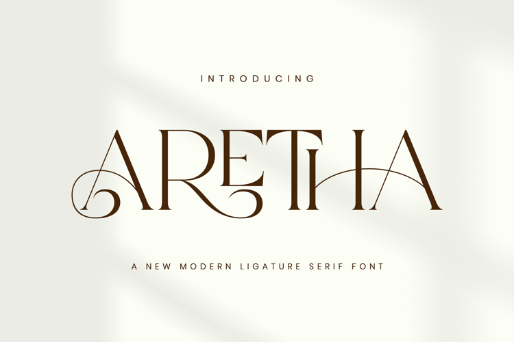 Preview of Aretha Font