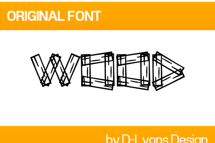 Wood Font