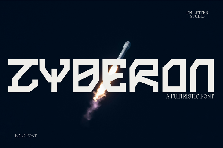 Preview of Zyberon Font