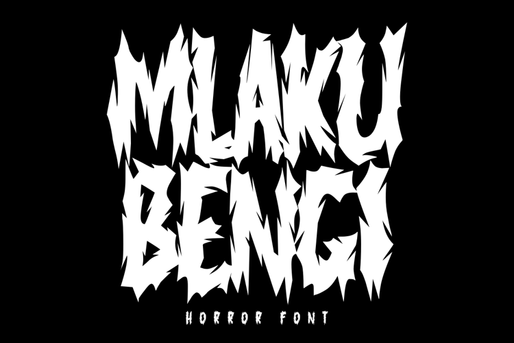 Preview of MLAKU BENGI Font