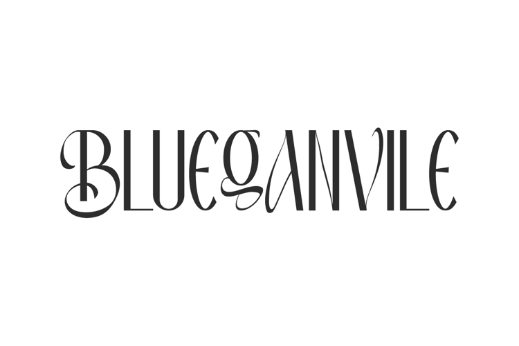Blueganvile Font