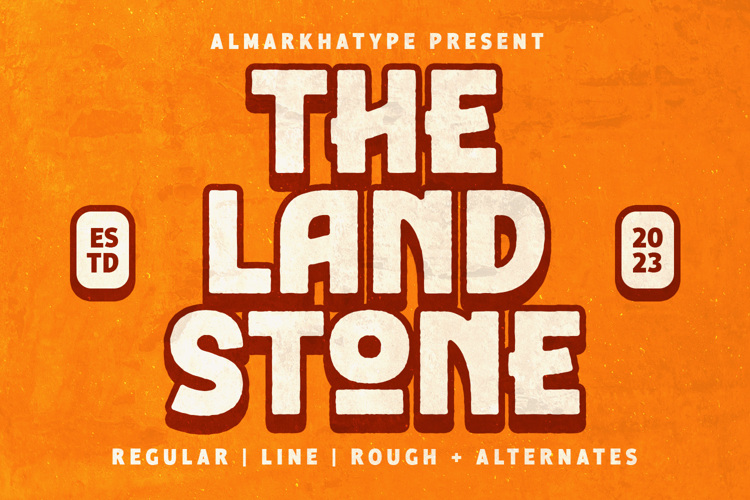 Preview of The Landstone Font