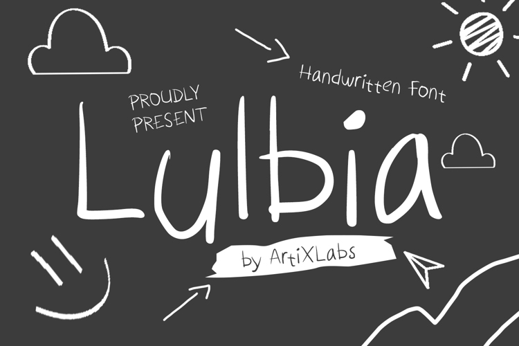 Preview of Lulbia Font