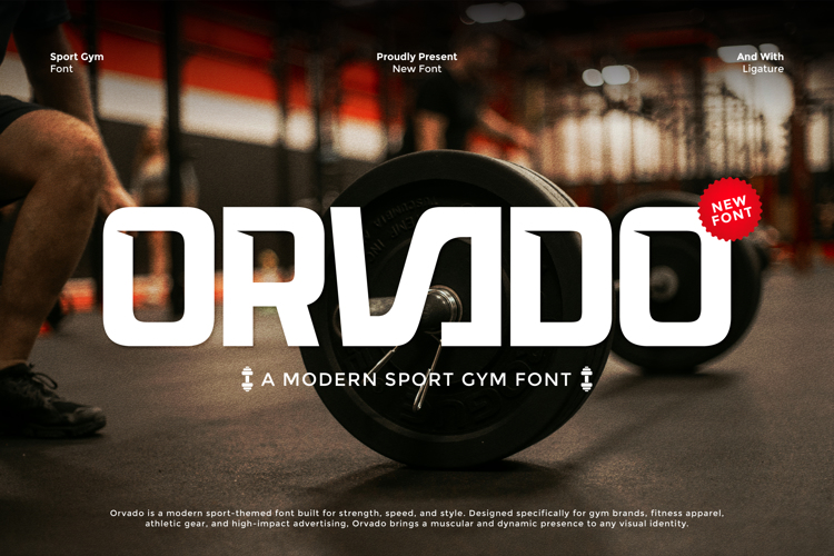 Preview of ORVADO Font
