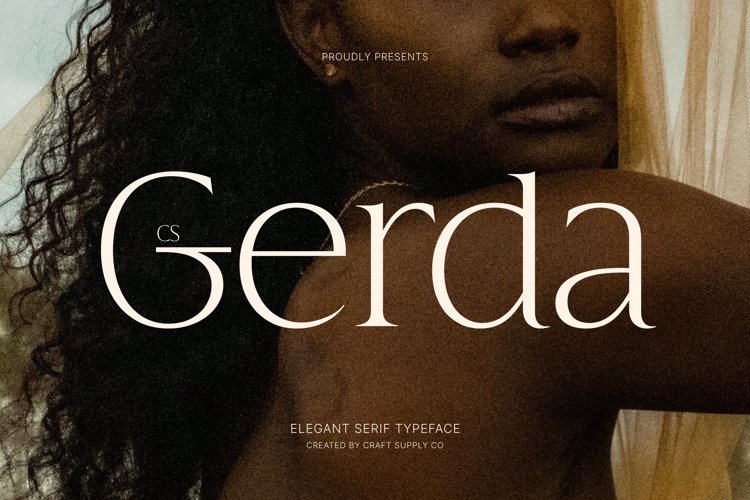 Preview of CS Gerda Font