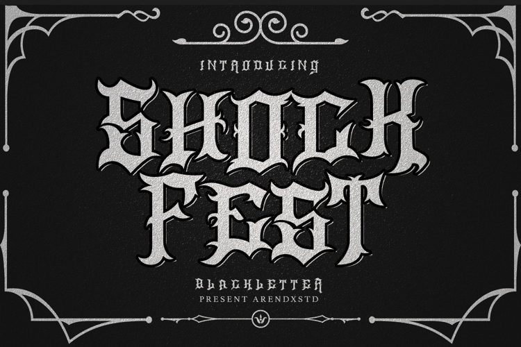 Shockfest Font