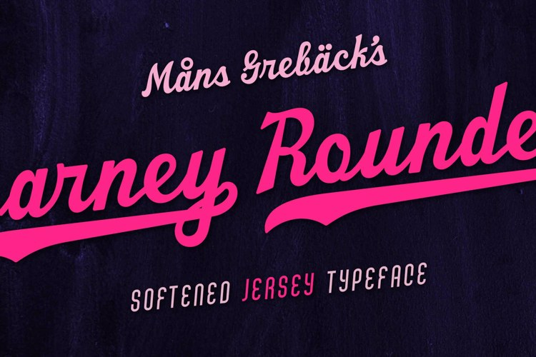 Barney Rounded Font