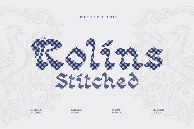 Preview of CS Rolins Font