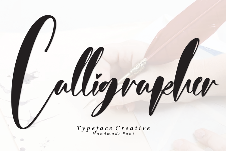 Calligrapher Font