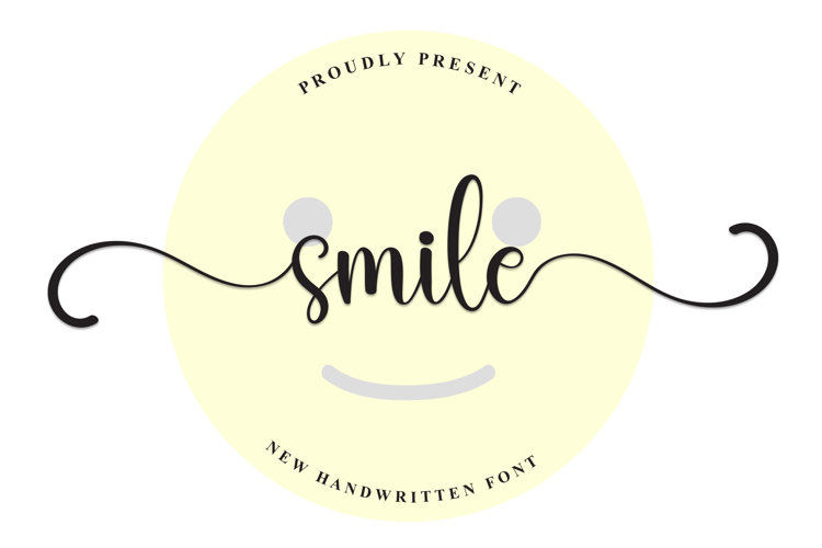 Preview of Smile Font