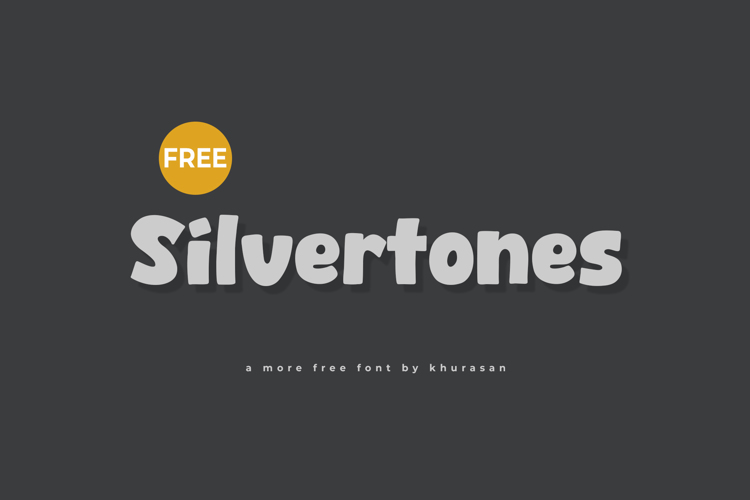 Silvertones Font